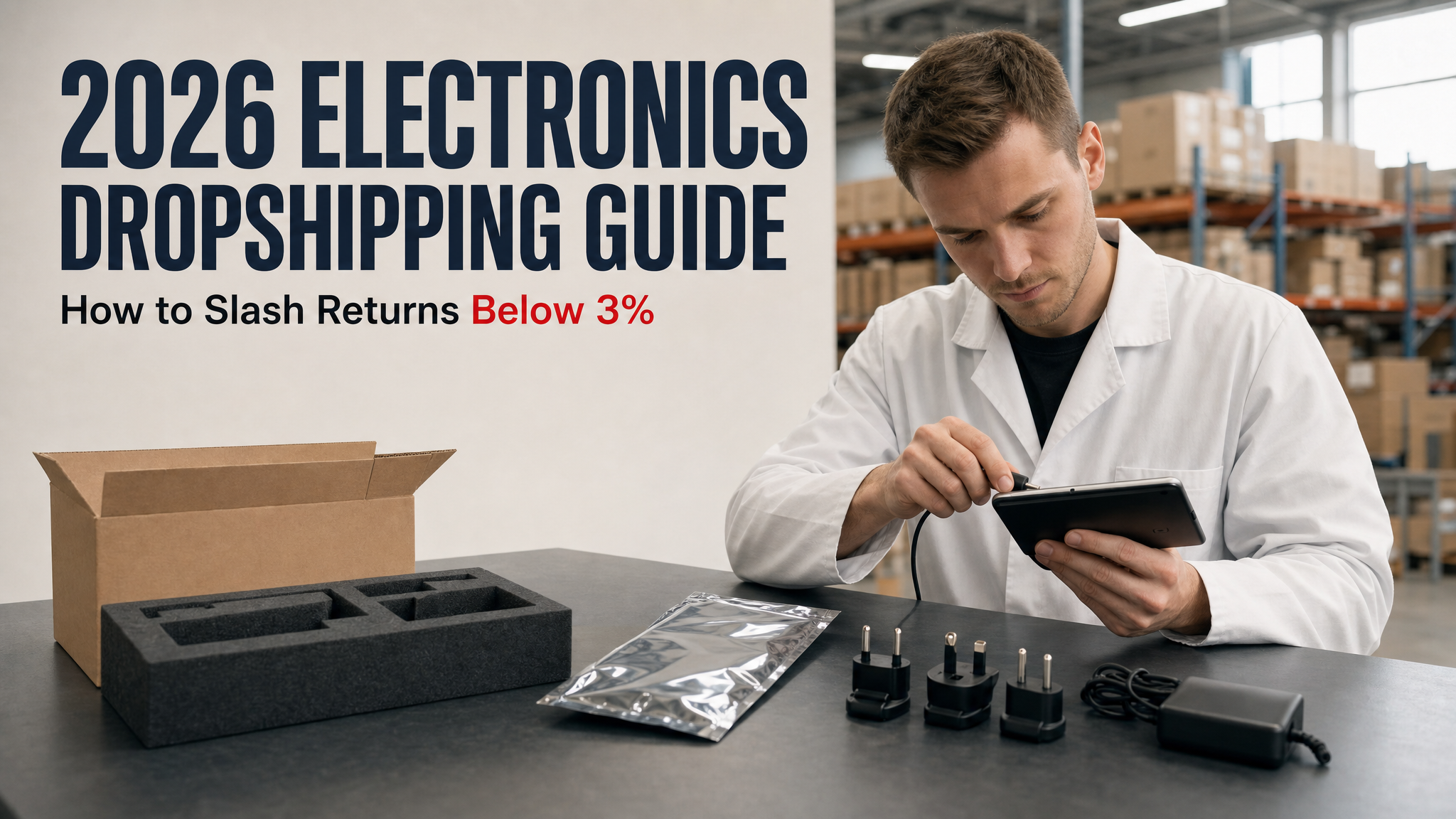 2026 Electronics Dropshipping Guide: How to Slash Returns Below 3%