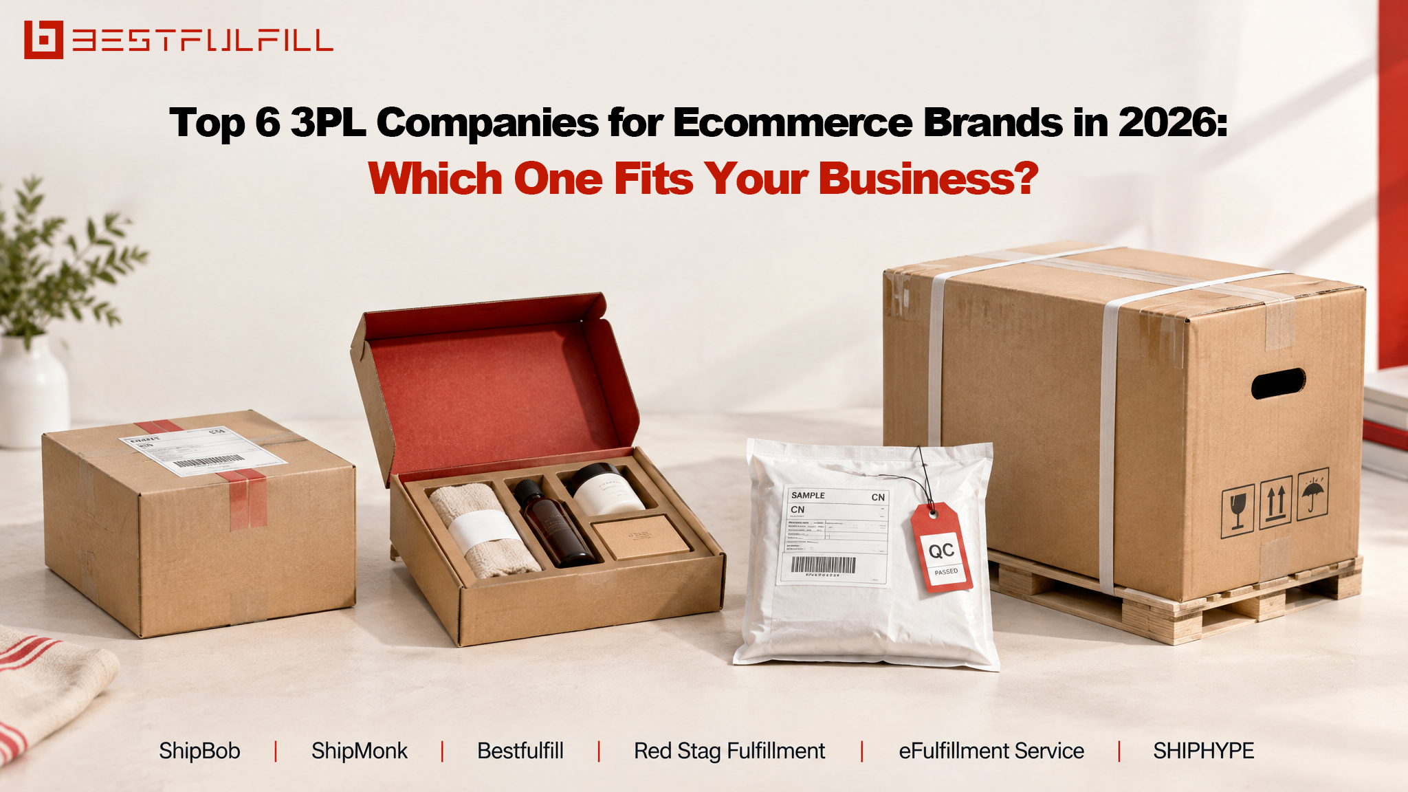 Top 6 3PL Companies for Ecommerce Brands in 2026: Which One Fits Your Business?