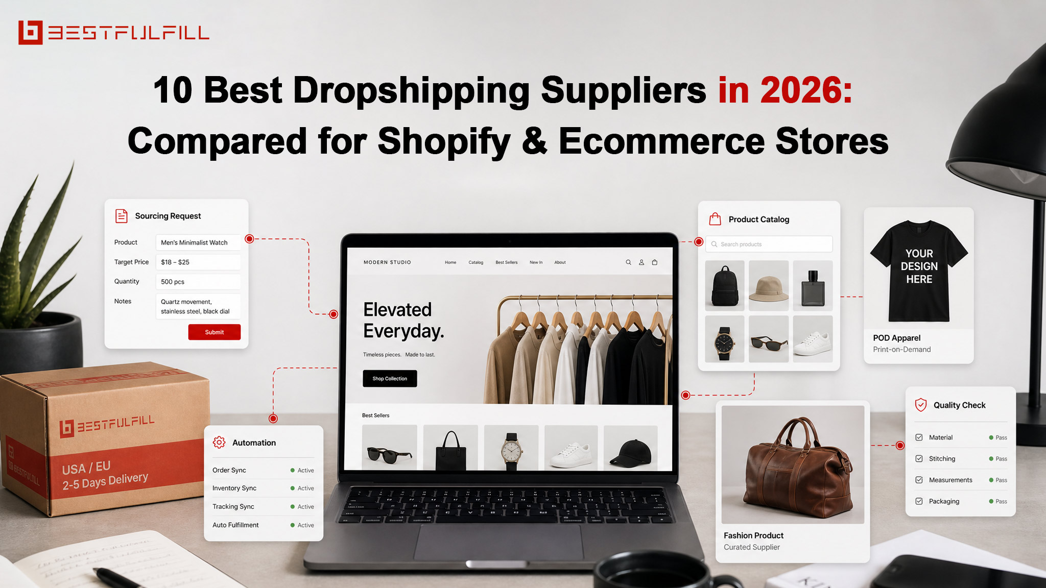 10 Best Dropshipping Suppliers in 2026: Compared for Shopify & Ecommerce Stores